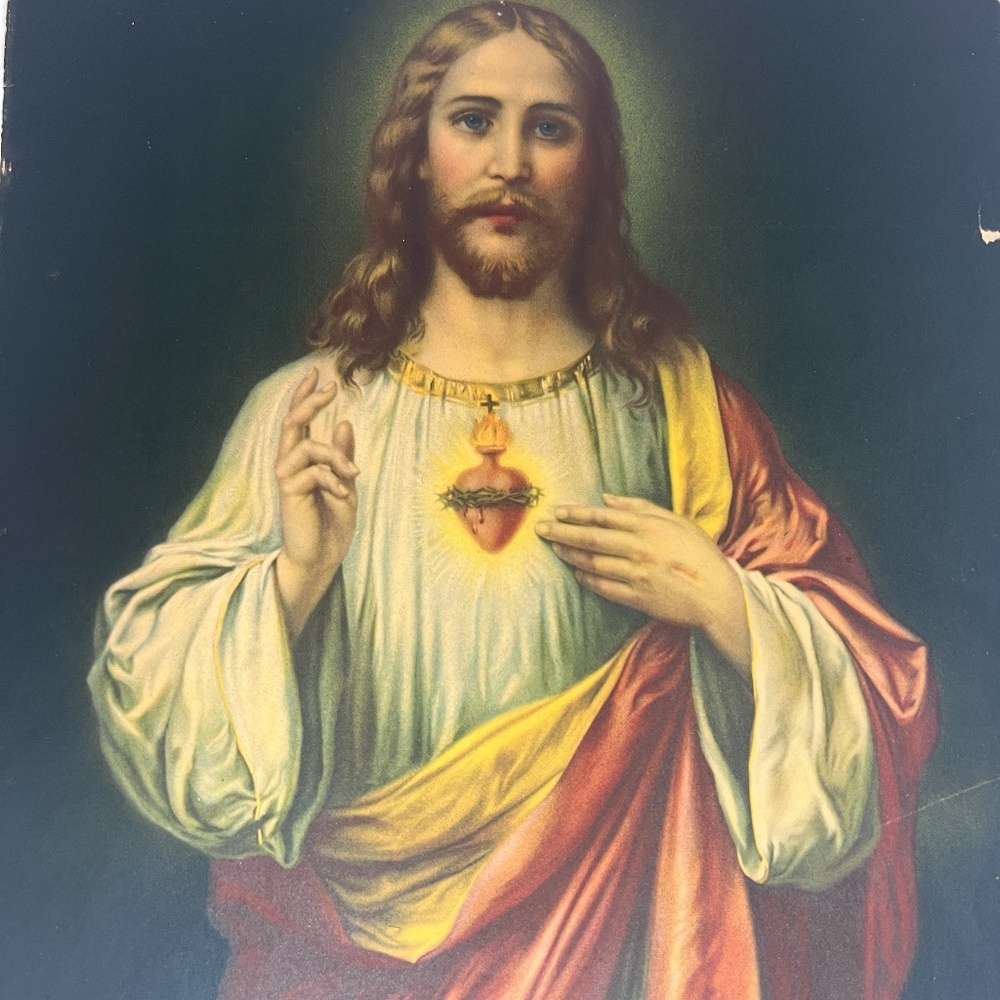 J. S. F., Christ, Sample 10"x8" Print 1950s